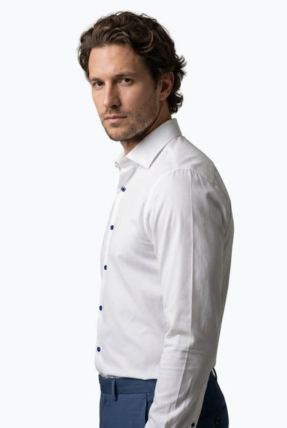 Classic Blue Buttons