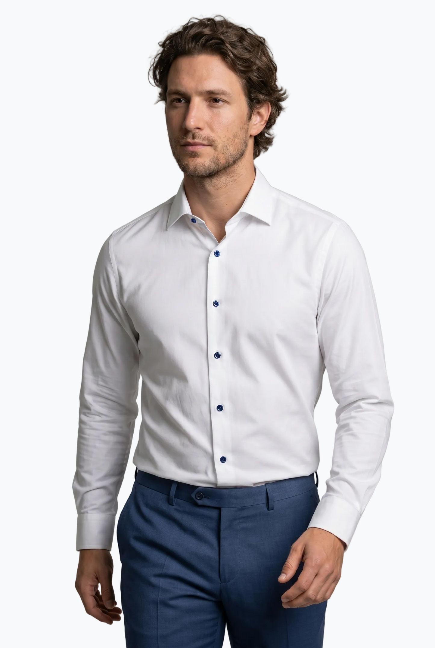 Classic Blue Buttons