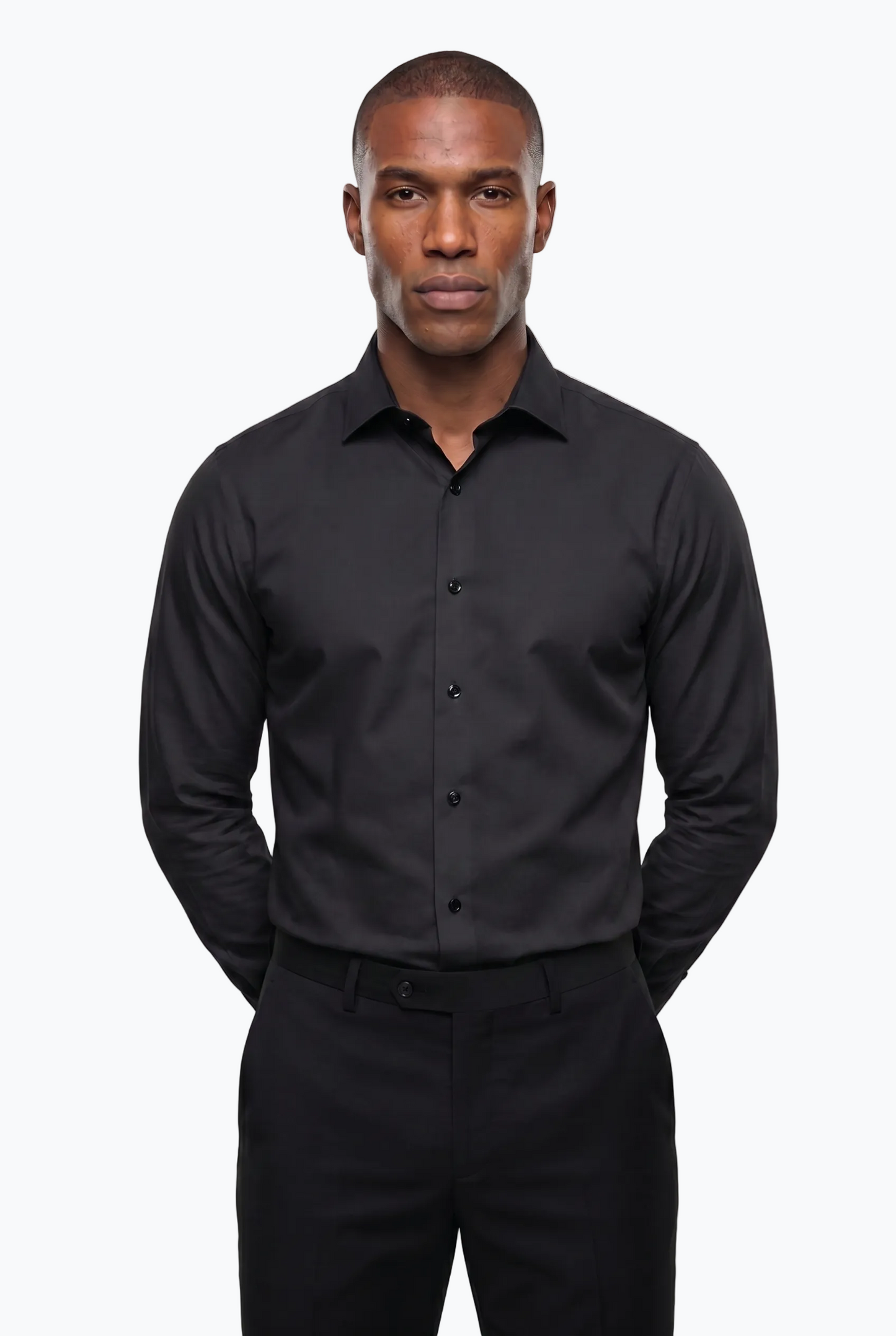 Classic Black Buttons