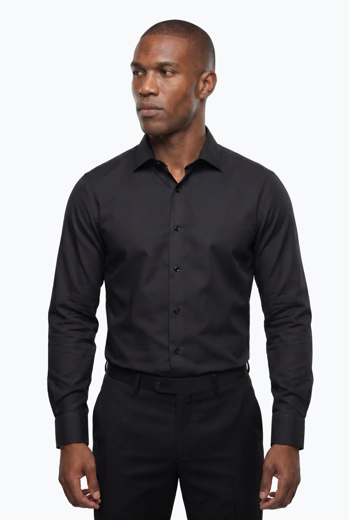 Classic Black Buttons