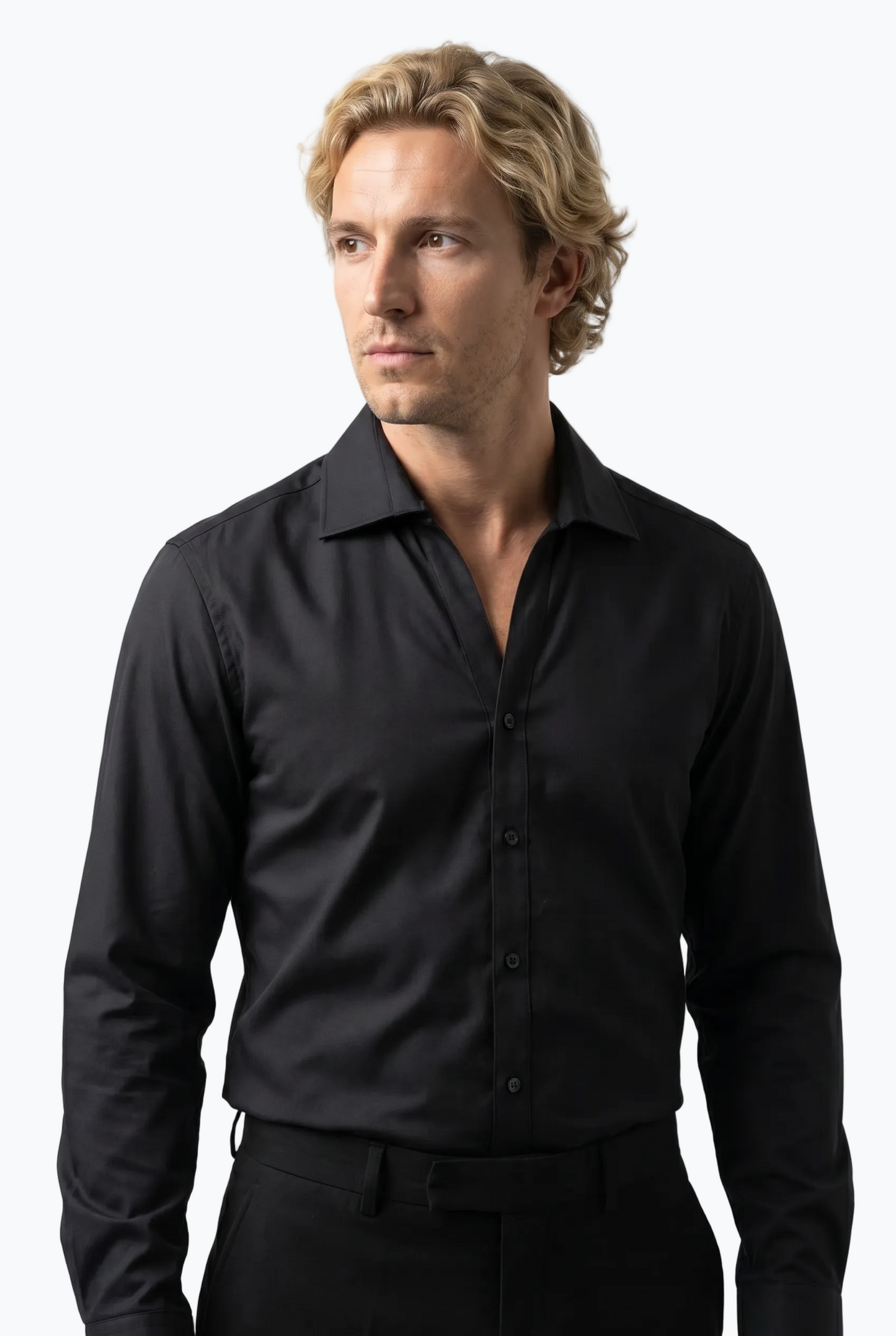 Collared V-Neck
