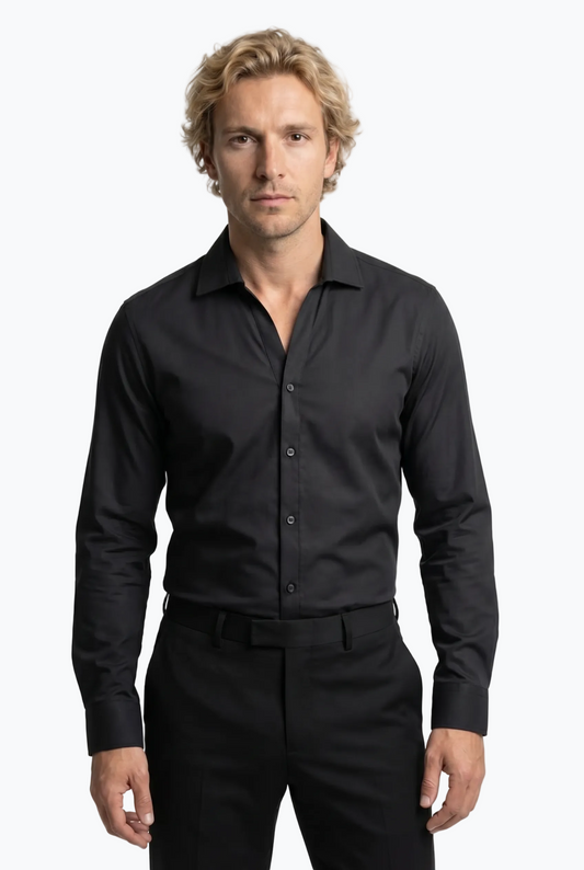 Collared V-Neck