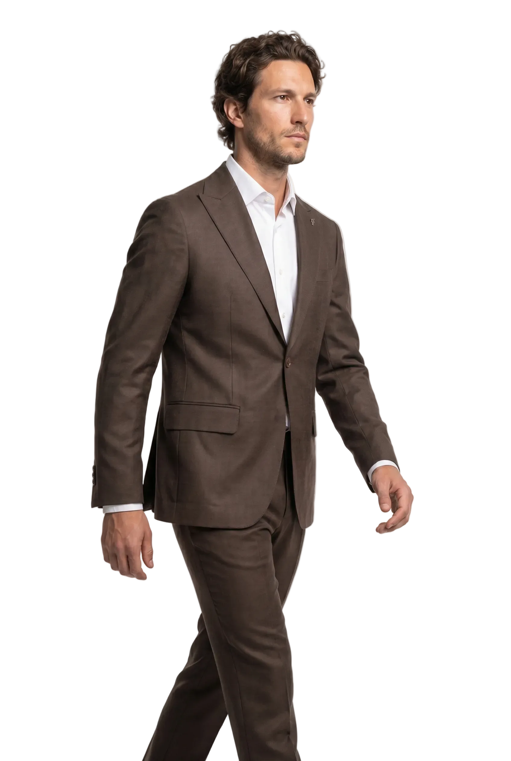 PIGAL Mocha Tailored Suit