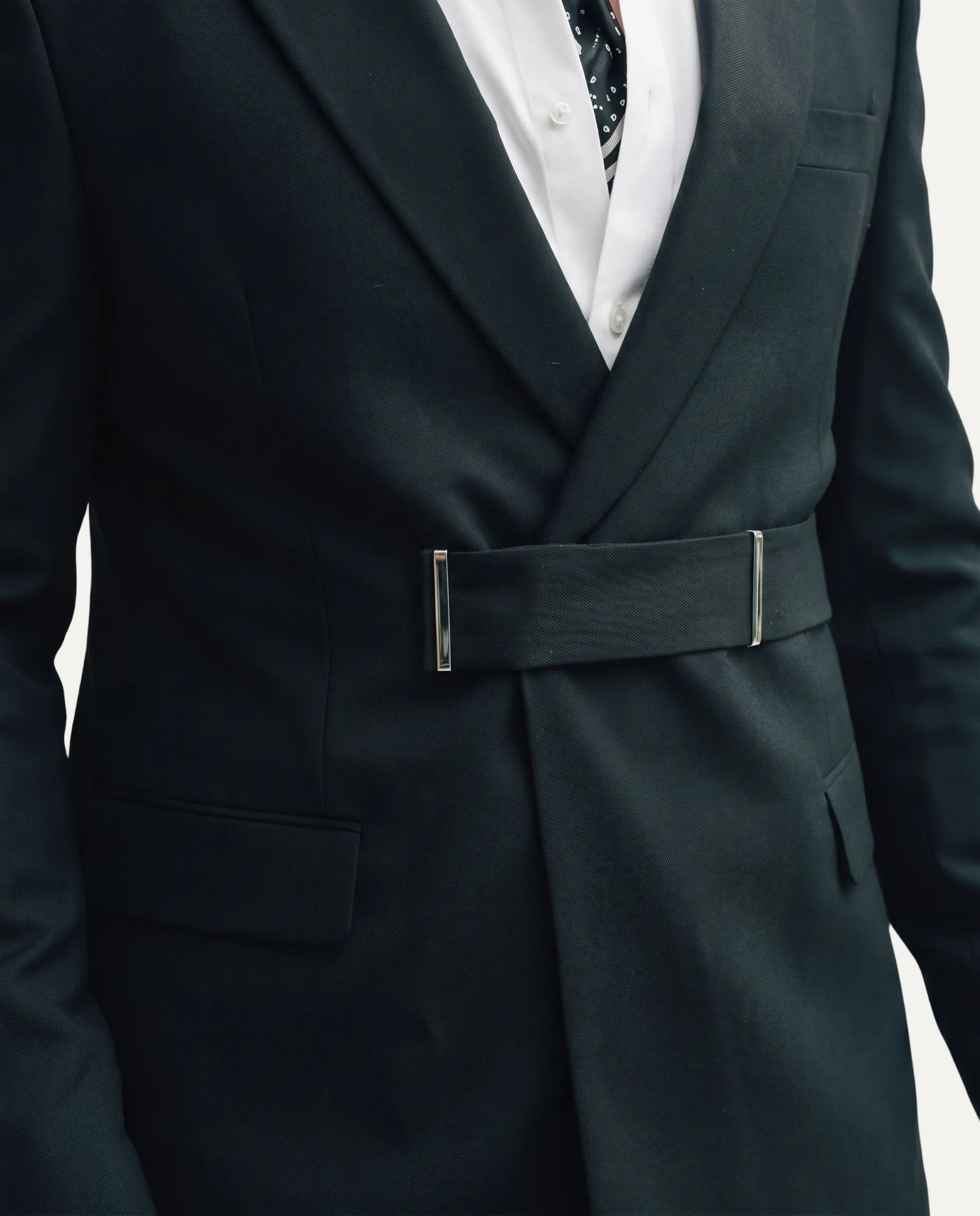 PIGAL Strap Closure Evening Suit