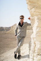 Double With Texture - Gray