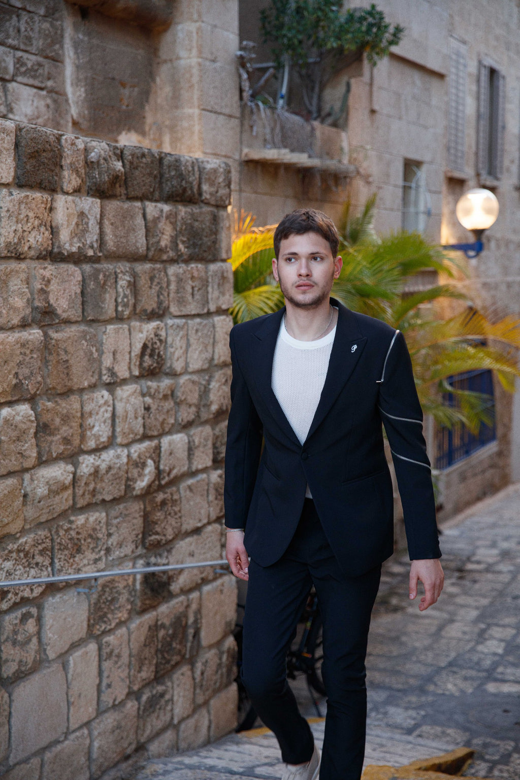 Side Zippers - Black