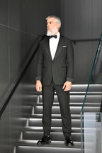 Cuff Accent Tuxedo - Black