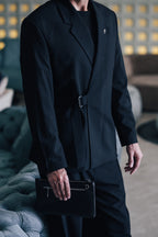 Oversized Belted - Black