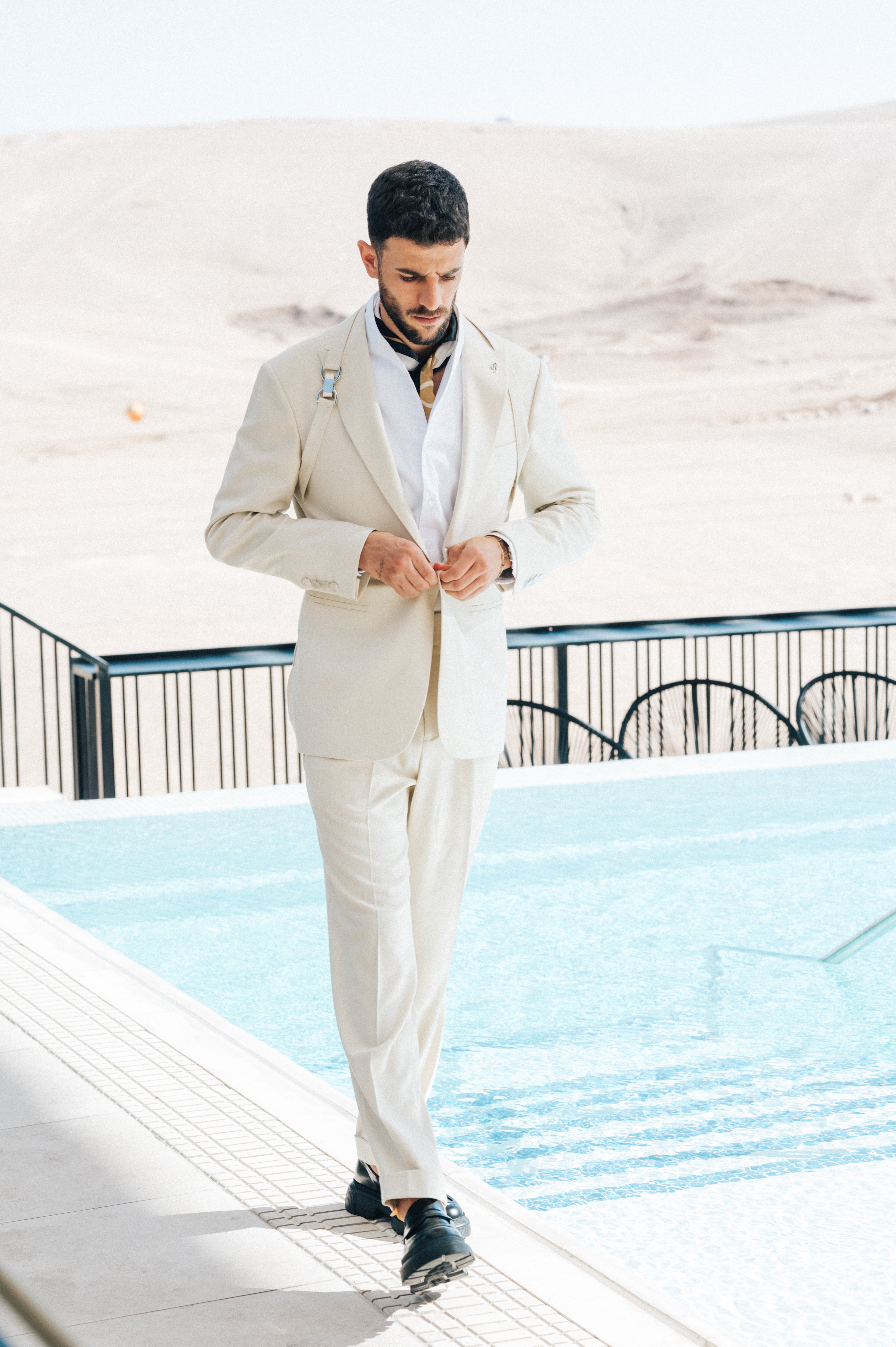 Buckle Straps - Beige