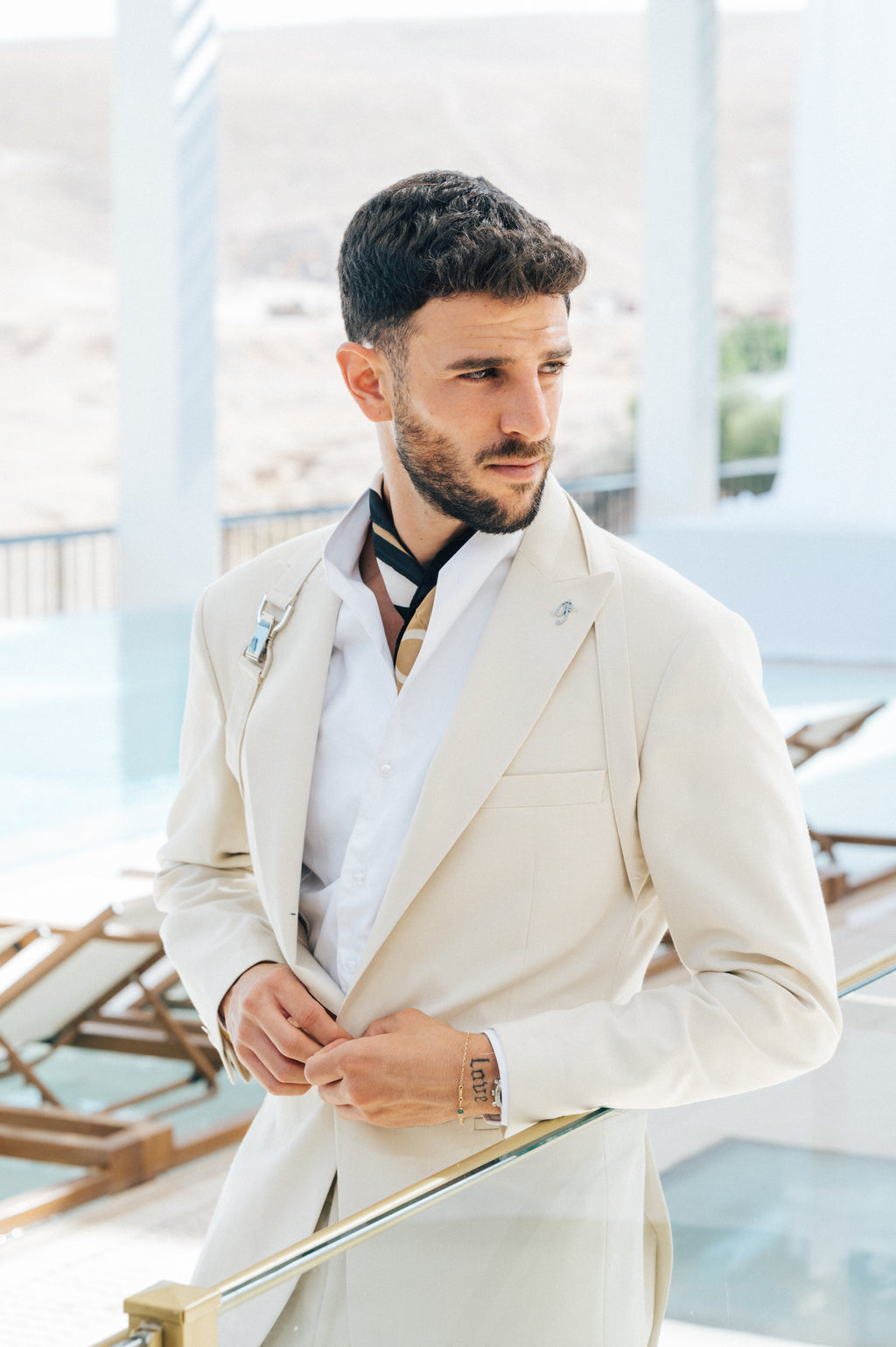 Buckle Straps - Beige