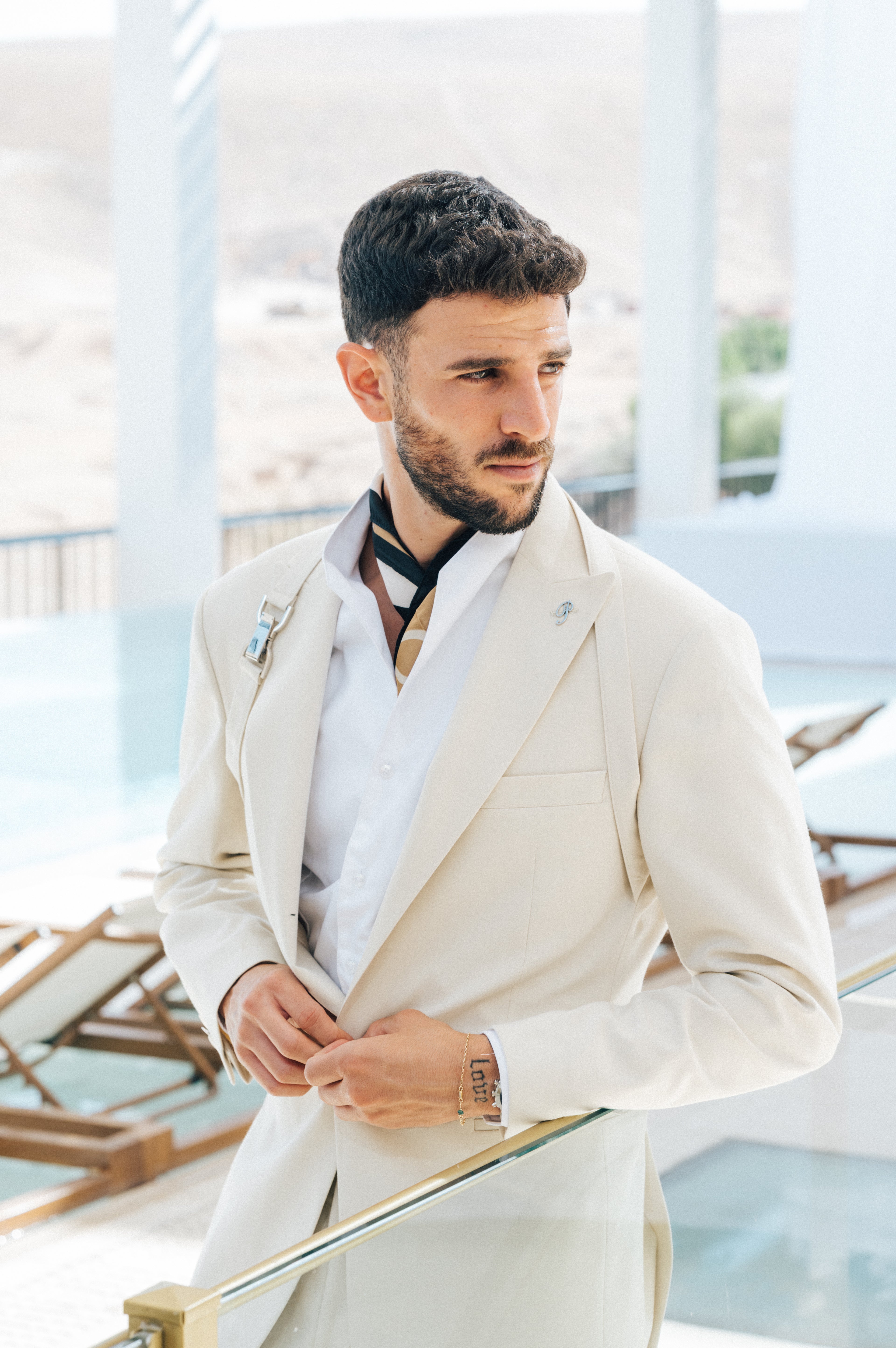 Buckle Straps - Beige