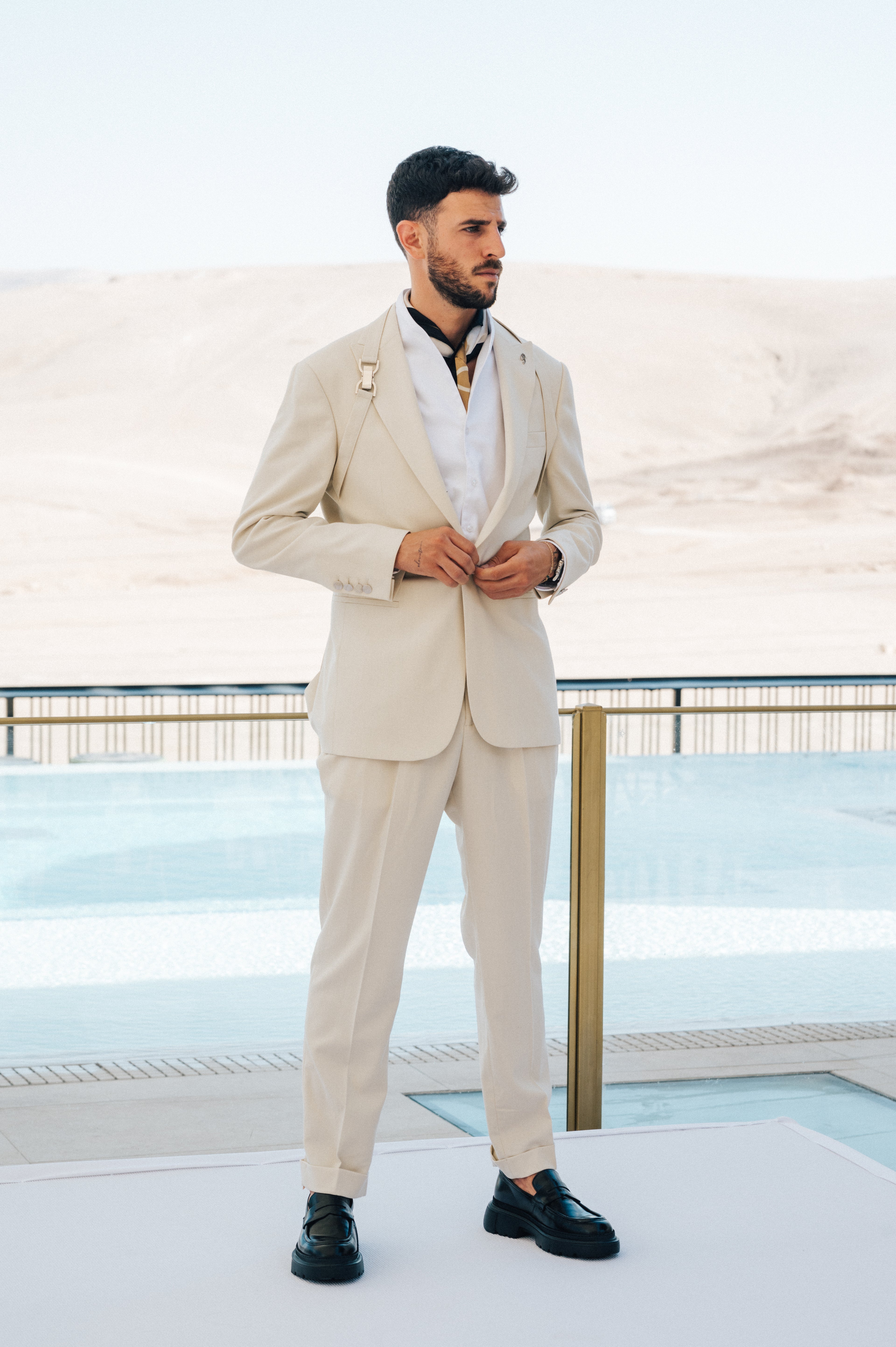 Buckle Straps - Beige