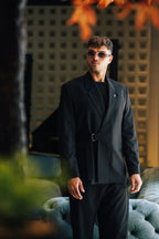 Oversized Belted - Black