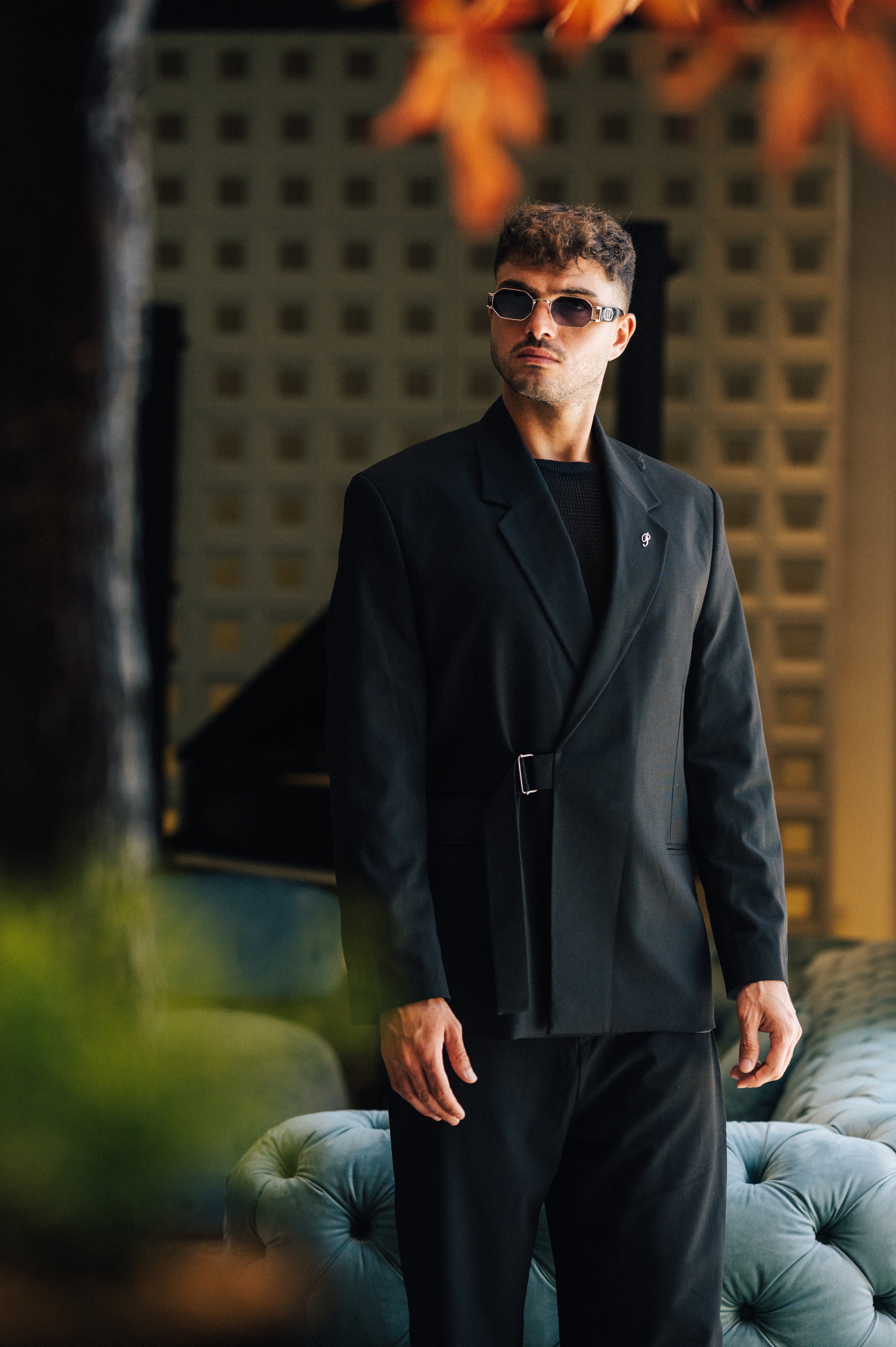 Oversized Belted - Black