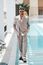 Oversize Belted - Beige